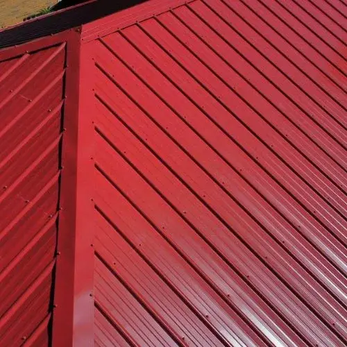 Columbus metal roofs with corrugated panels
