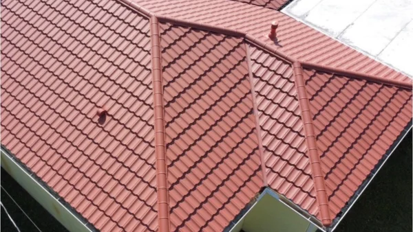 metal tiles roof