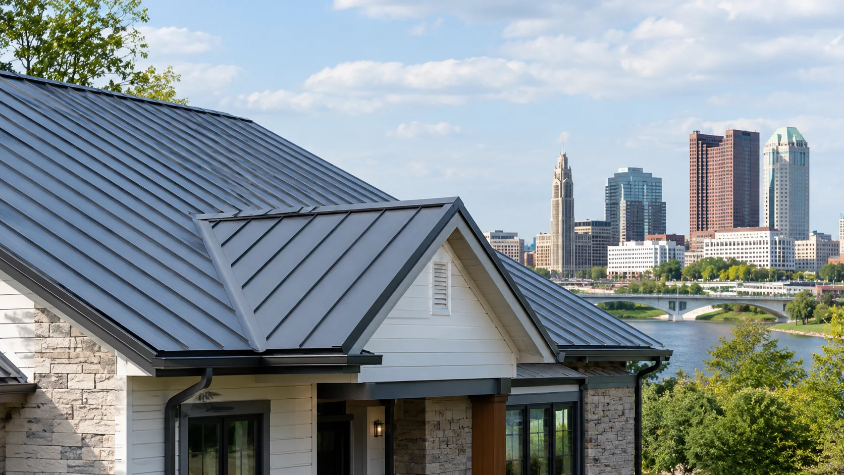 Metal Roof Cost in Columbus, Ohio